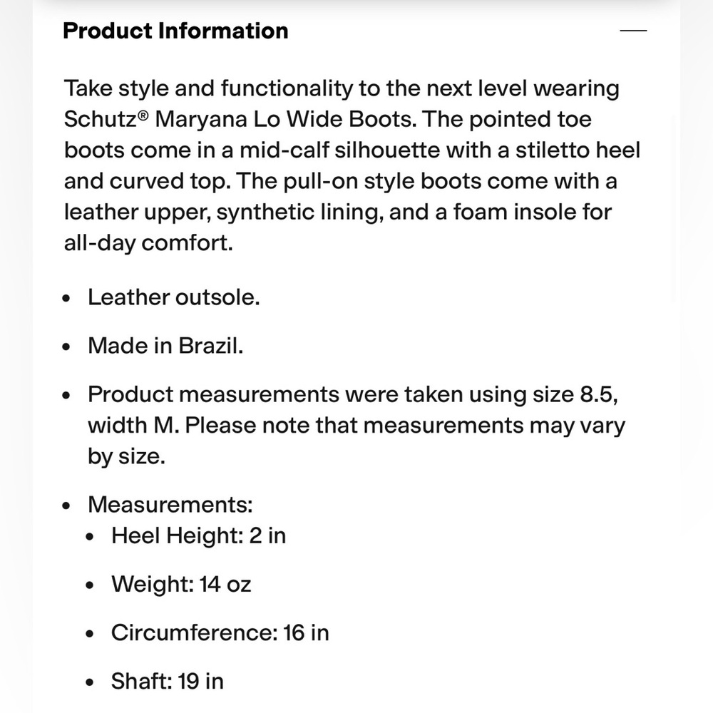 Schutz Maryann lo wide boots - Picture 6 of 6